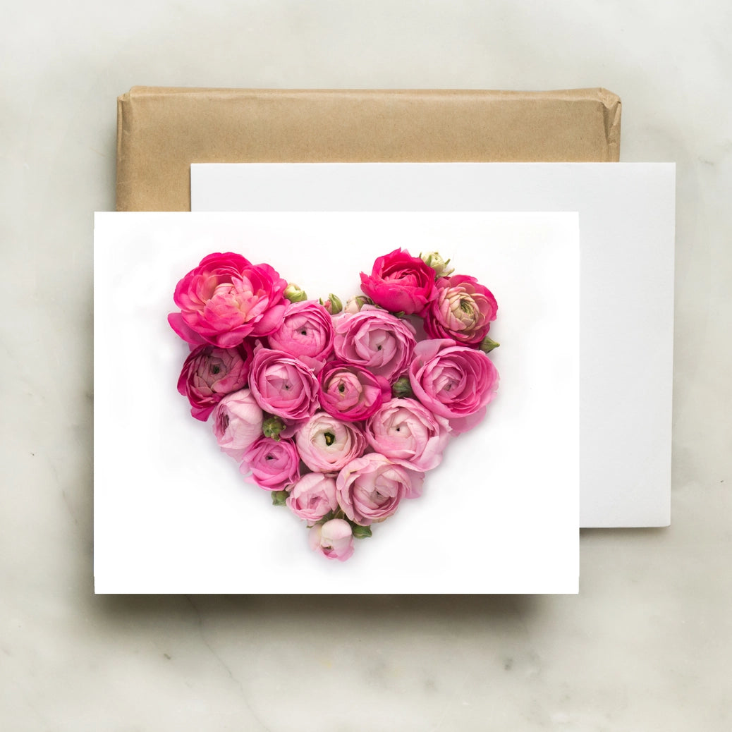 Heart of Ranunculus | Greeting Card