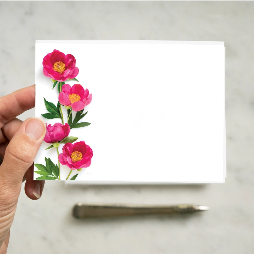 Peony | 8 Flat Card Set