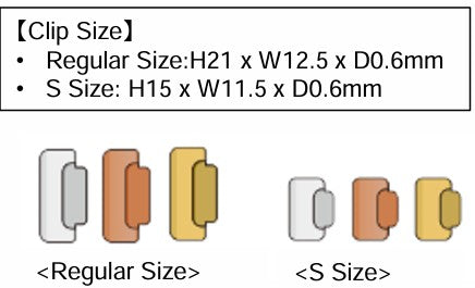 Brass Index Clip
