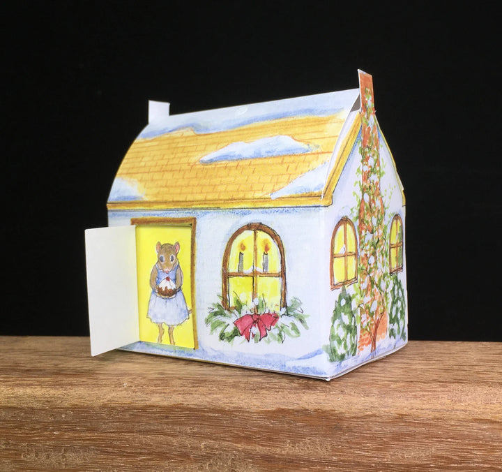 Mouse House Christmas Tree Ornament