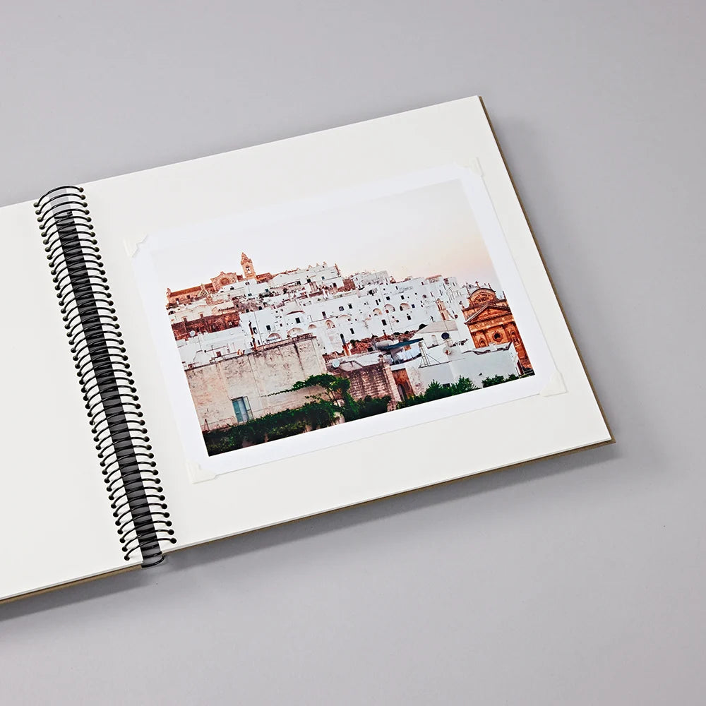Semikolon Medium Spiral Photo Album | Marine
