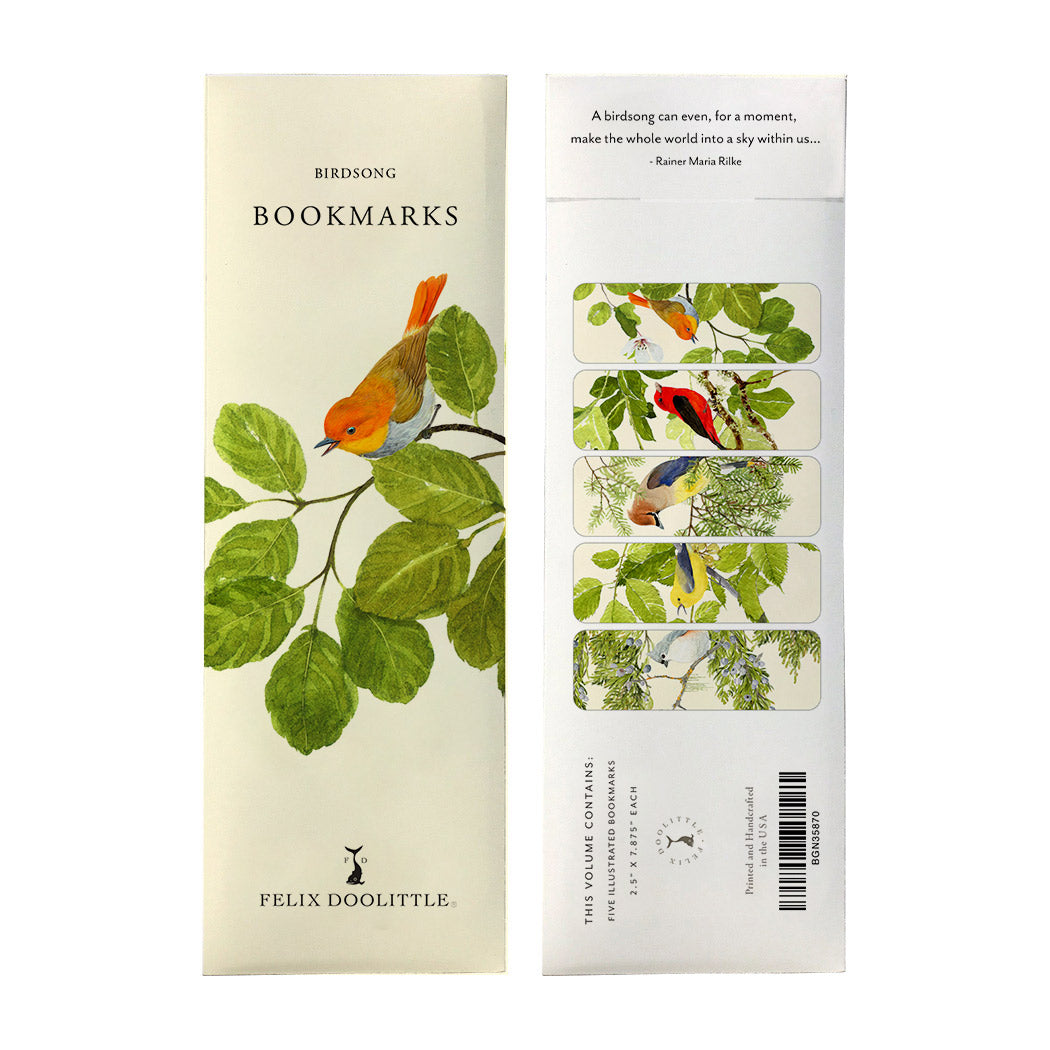 Birdsong | Illustrated Bookmarks