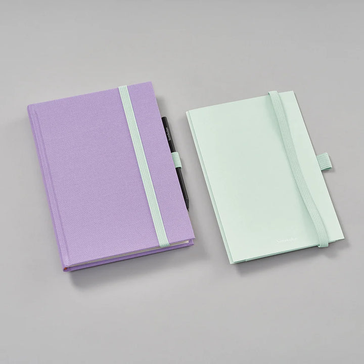 Semikolon Patch Pocket for A5 Notebook | Moss