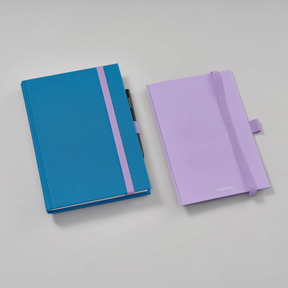 Semikolon Patch Pocket for A5 Notebook | Lilac Silk