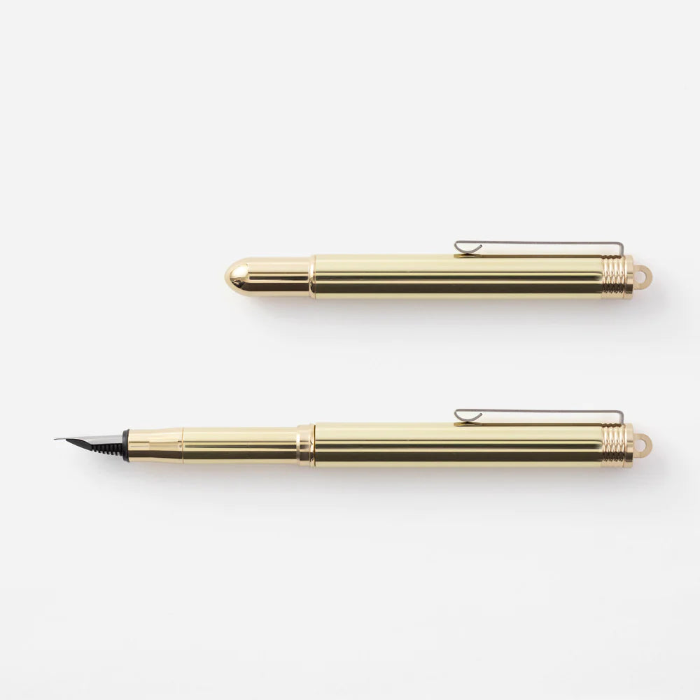 TRC BRASS FOUNTAIN PEN | Fine