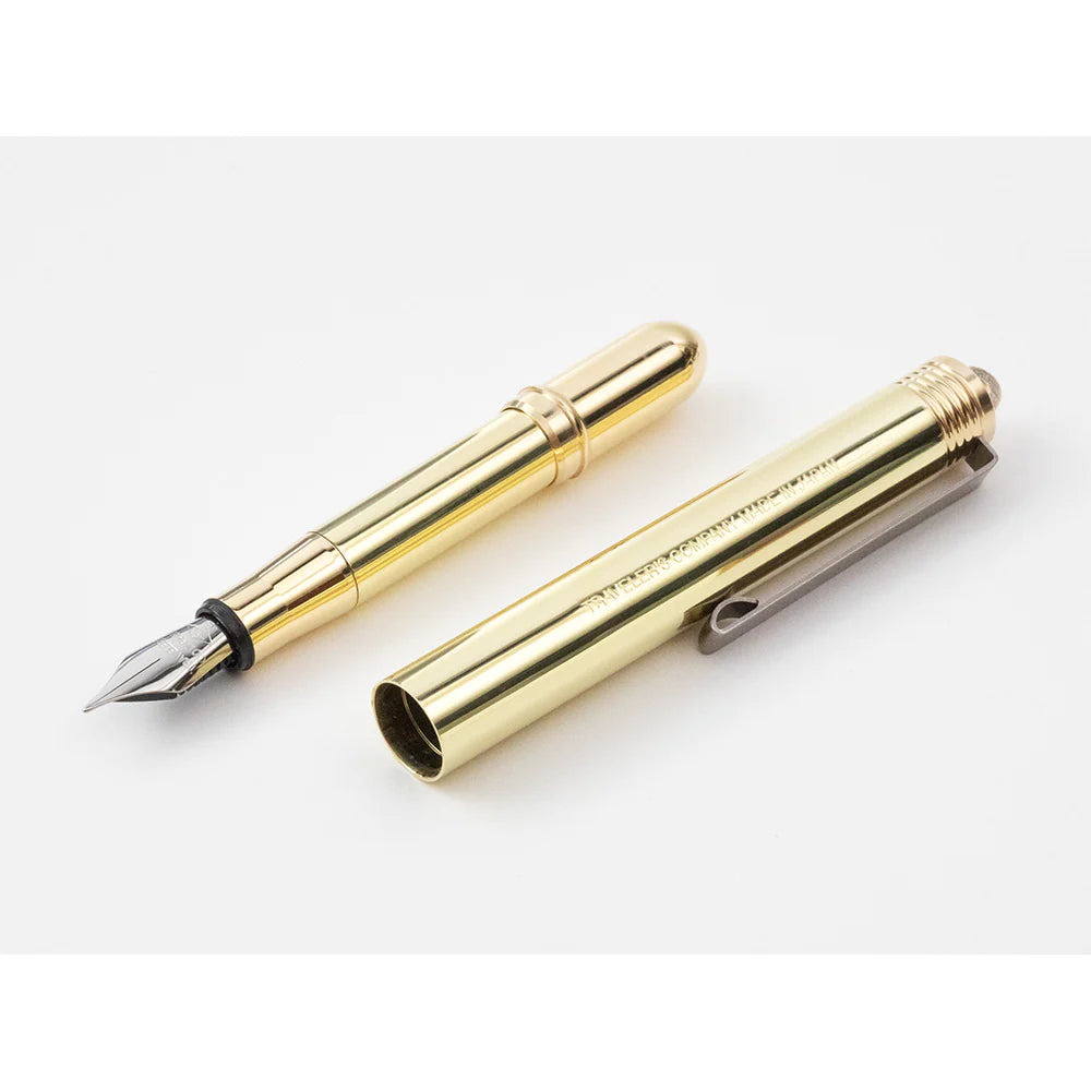 TRC BRASS FOUNTAIN PEN | Fine