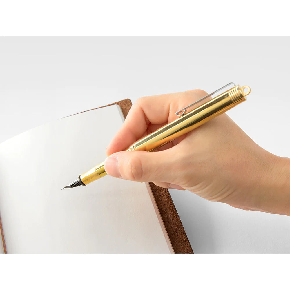 TRC BRASS FOUNTAIN PEN | Fine