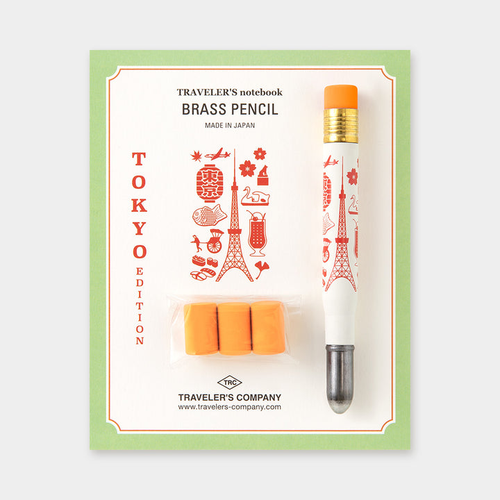 Traveler's Notebook Tokyo Brass Pencil | Limited Edition