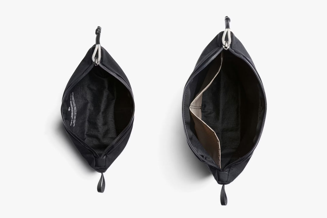 Lite Pouch Duo | Black | Lightweight Pencil Case and Carryall