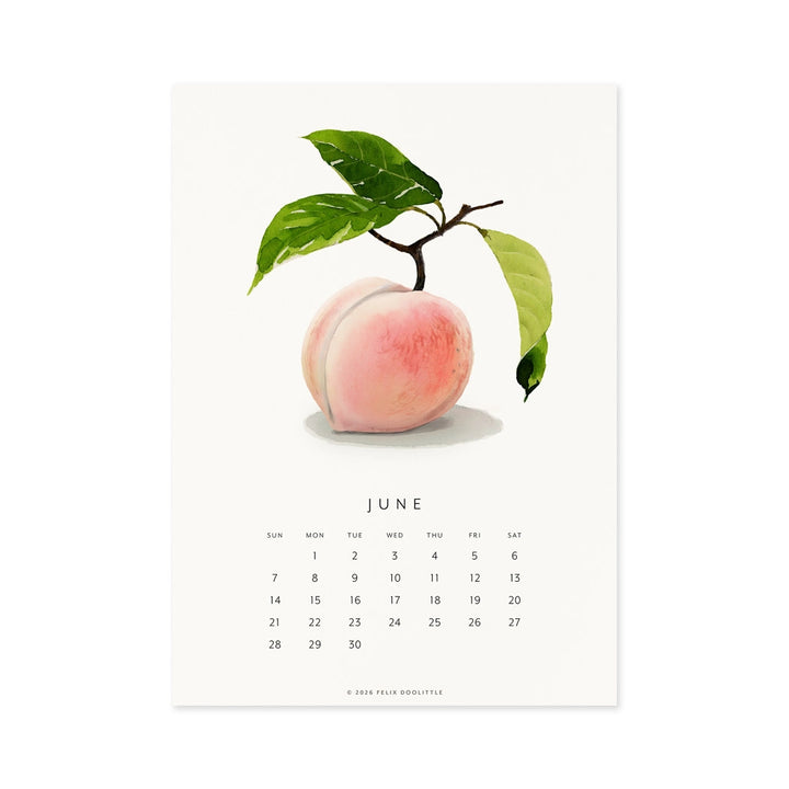 Fresh Fruit | 2026 Desk Calendar