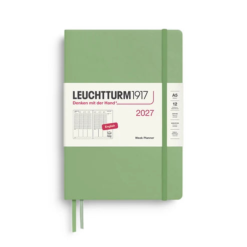 2027 Weekly Planner | Sage
