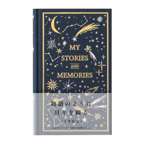 Midori Starry Night One Day One Page Diary