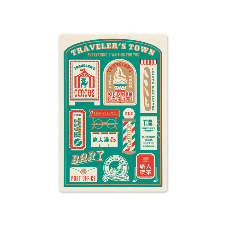 Traveler's Notebook Plastic Sheet | Passport Size | 2024 Edition *