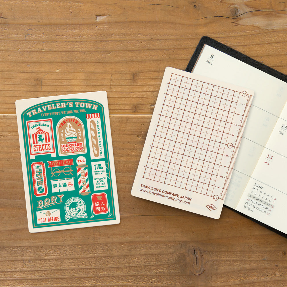 Traveler's Notebook Plastic Sheet | Passport Size | 2024 Edition *