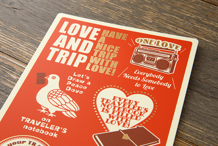 TRAVELER'S notebook Plastic Sheet | Regular Size | 2025 Edition