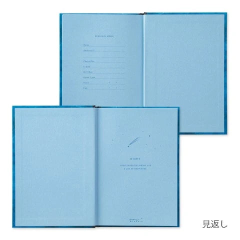 Midori Night Sky Two-Day per Page Diary