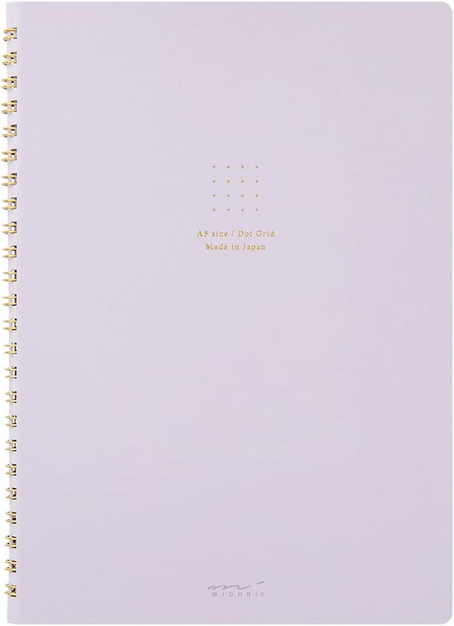 Ring Notebook Colored | A5 Dot Grid