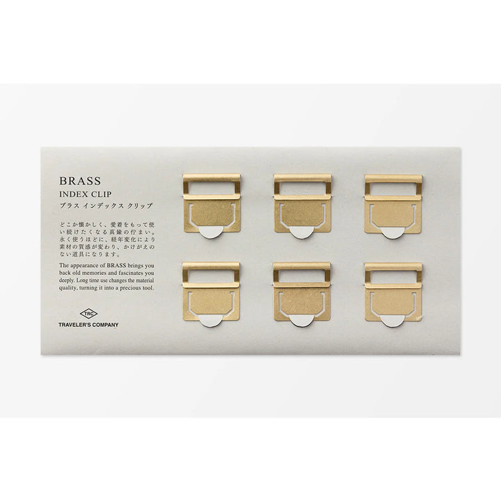 TRC BRASS INDEX CLIP