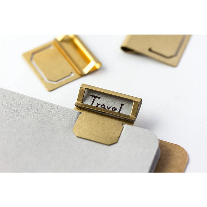 TRC BRASS INDEX CLIP
