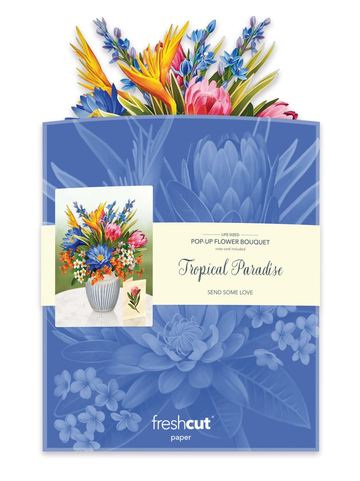 Tropical Paradise Large Pop-Up Card
