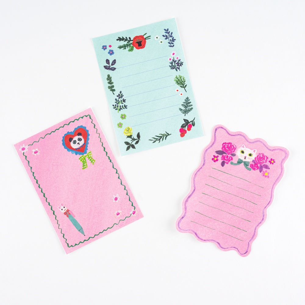Yumi Kitagishi: White Cat’s Mini Letter Set