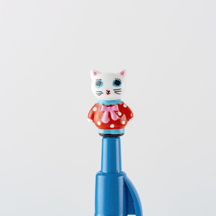 Ballpoint Pen | Yumi Kitagishi: White Cat