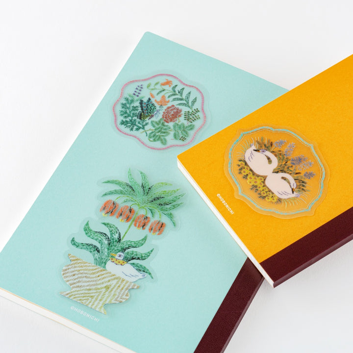 Transparent Embroidery Sticker Set | iyo okumi: My Garden