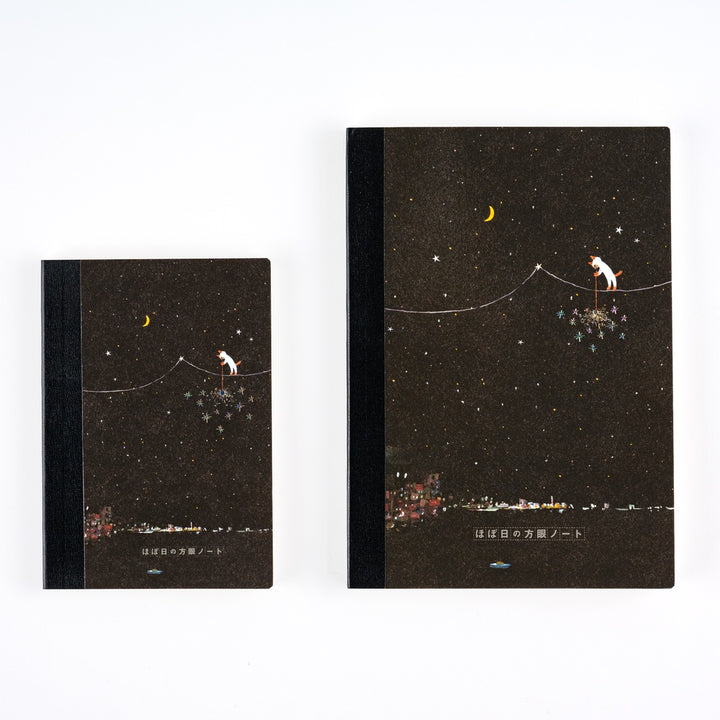 Hobonichi Graph Notebook | Hiroko Kubota: Another night of falling star sparklers