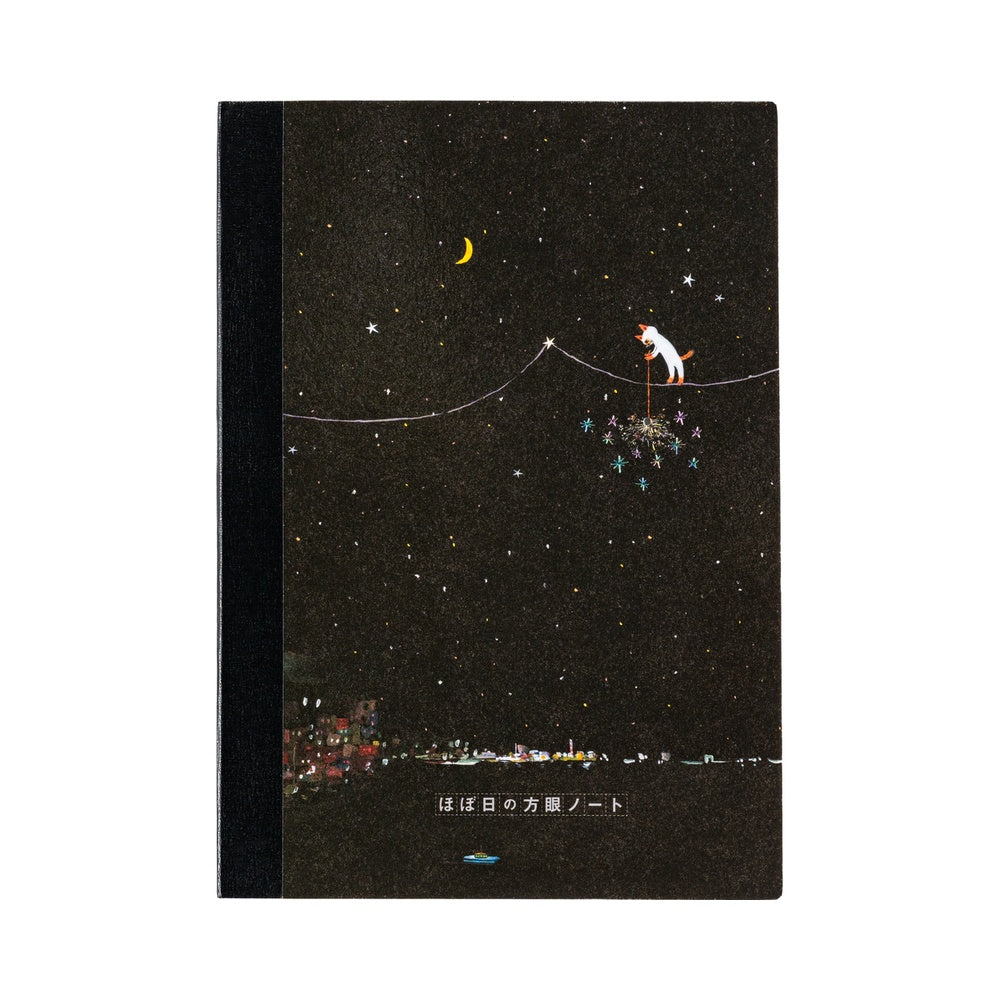 Hobonichi Graph Notebook | Hiroko Kubota: Another night of falling star sparklers