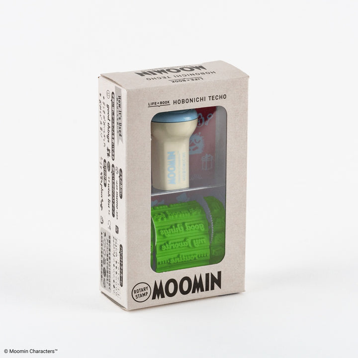 Sanby x Hobonichi: Moomin Rotating Stamp for the Techo