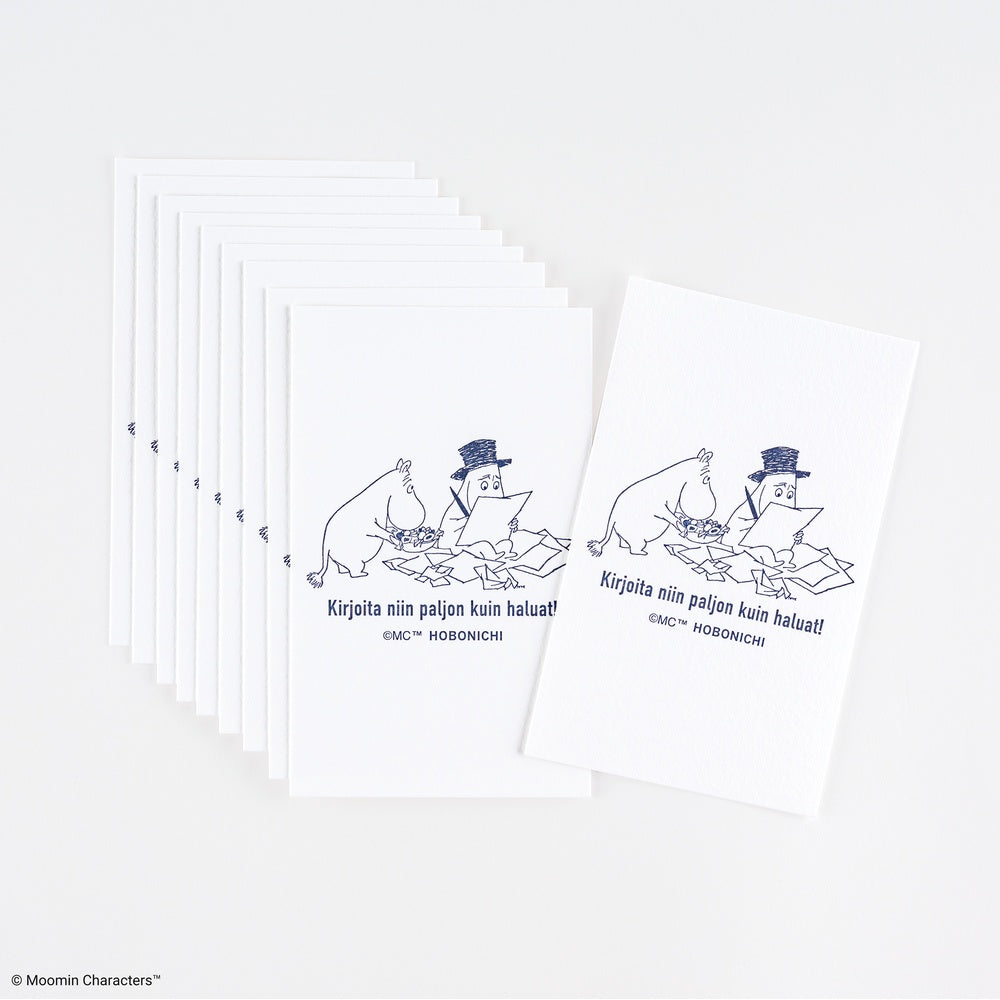 Moomin: Hobonichi Ink-Absorbing Paper