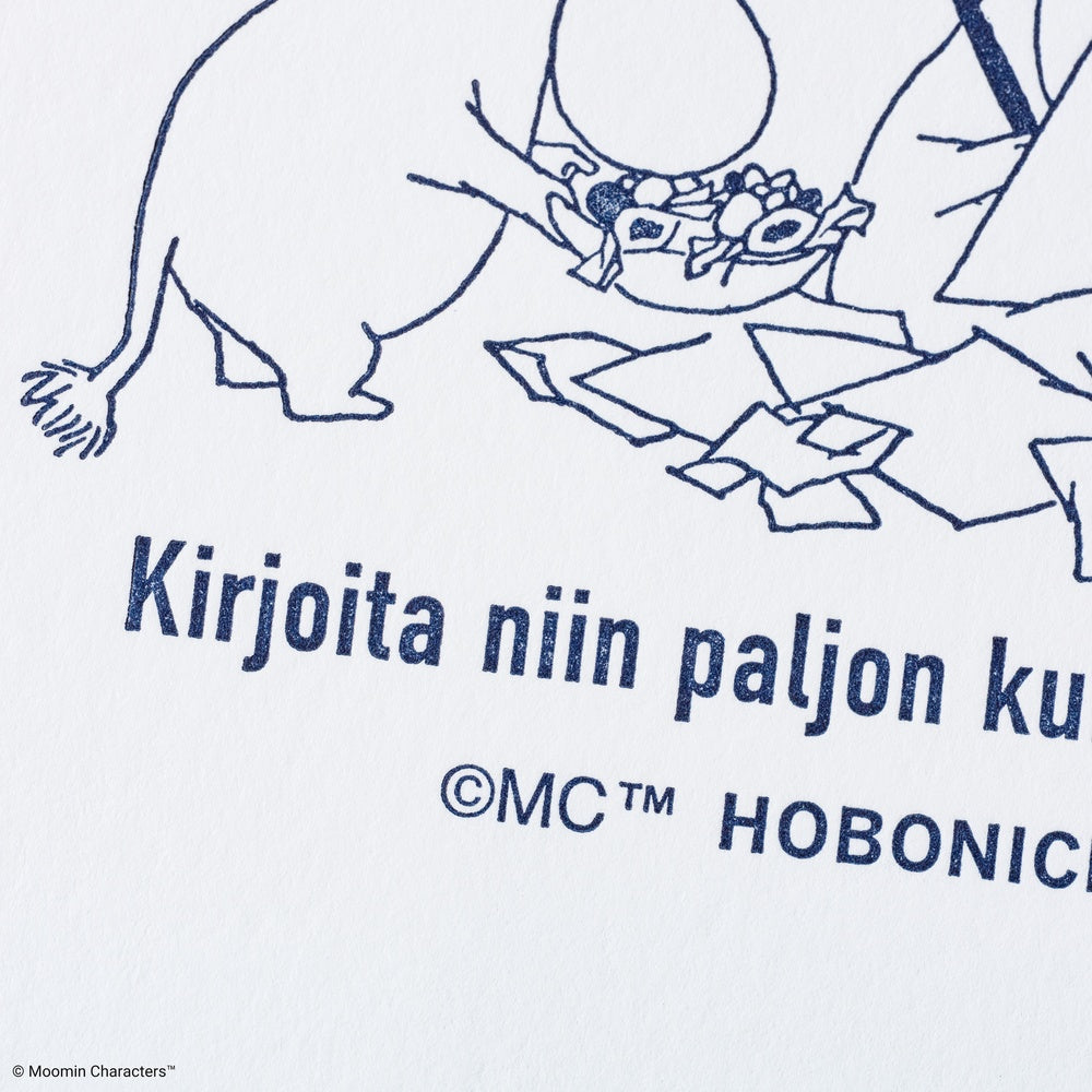 Moomin: Hobonichi Ink-Absorbing Paper