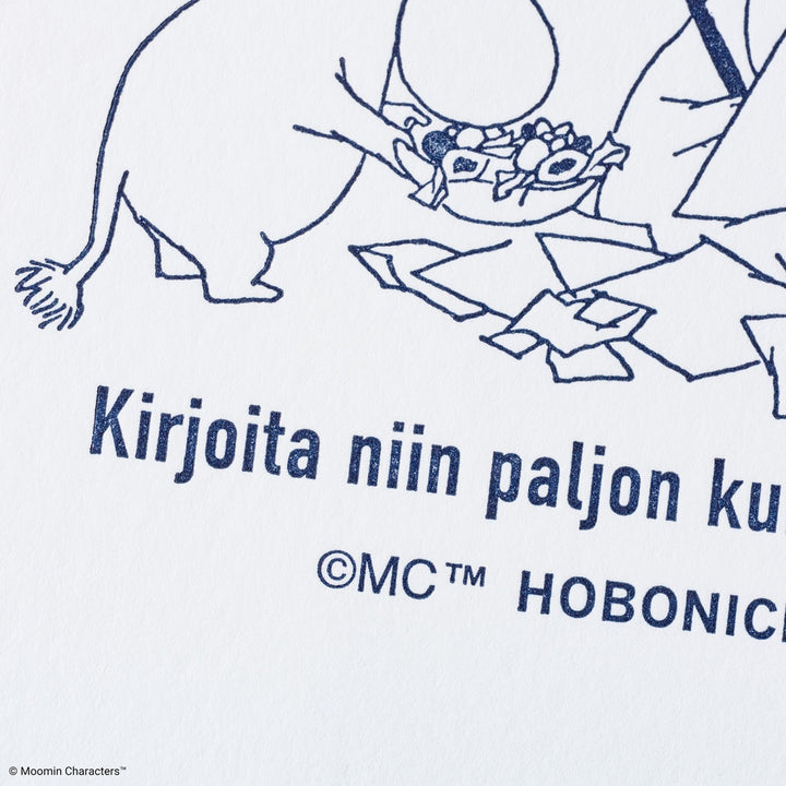 Moomin: Hobonichi Ink-Absorbing Paper
