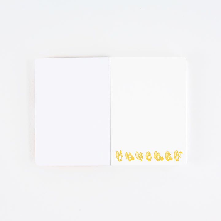 Hobonichi Memo Paper | 100%ORANGE: Squirrel Appears