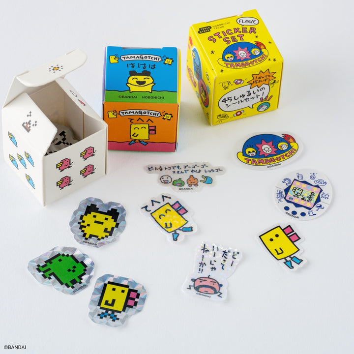 Tamagotchi: Flake Stickers | Set of 3 Boxes