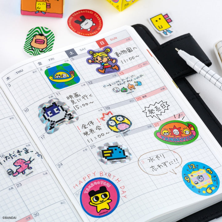 Tamagotchi: Flake Stickers | Set of 3 Boxes