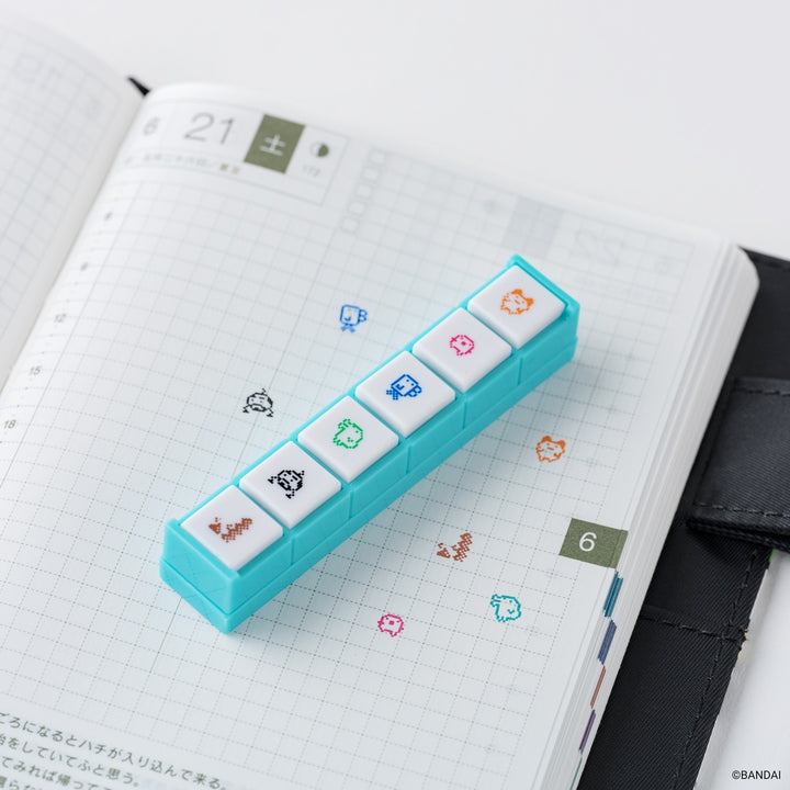 Kodomo no Kao x Hobonichi: Pochitto6 Push-Button Tamagotchi Stamp