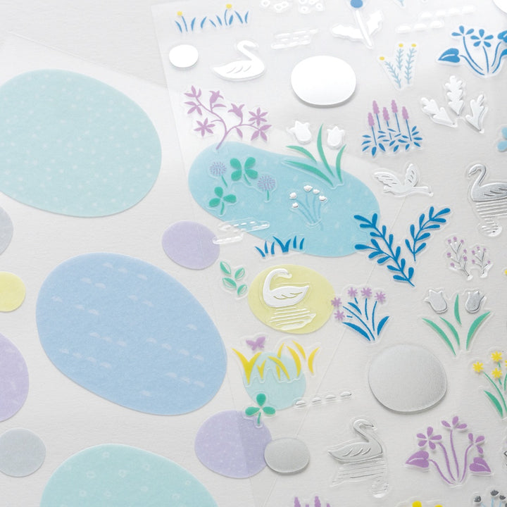 Layering Stickers | Yuri Sanae: Forest Lake
