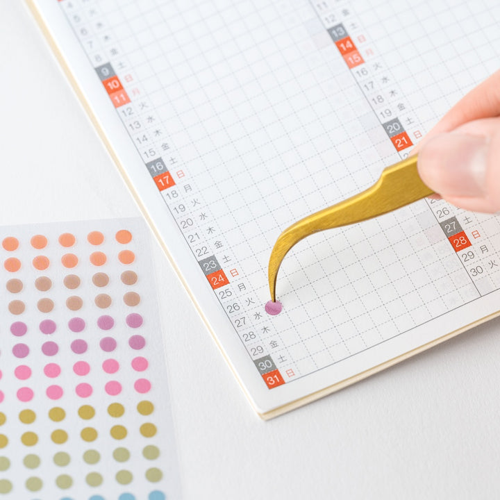 TSUKI no IRO: Transparent Dot Stickers (3.5mm)