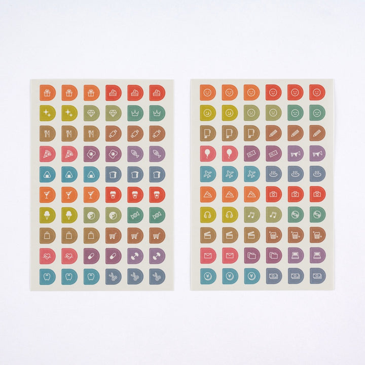 TSUKI no IRO: Sticker Set (Schedule)