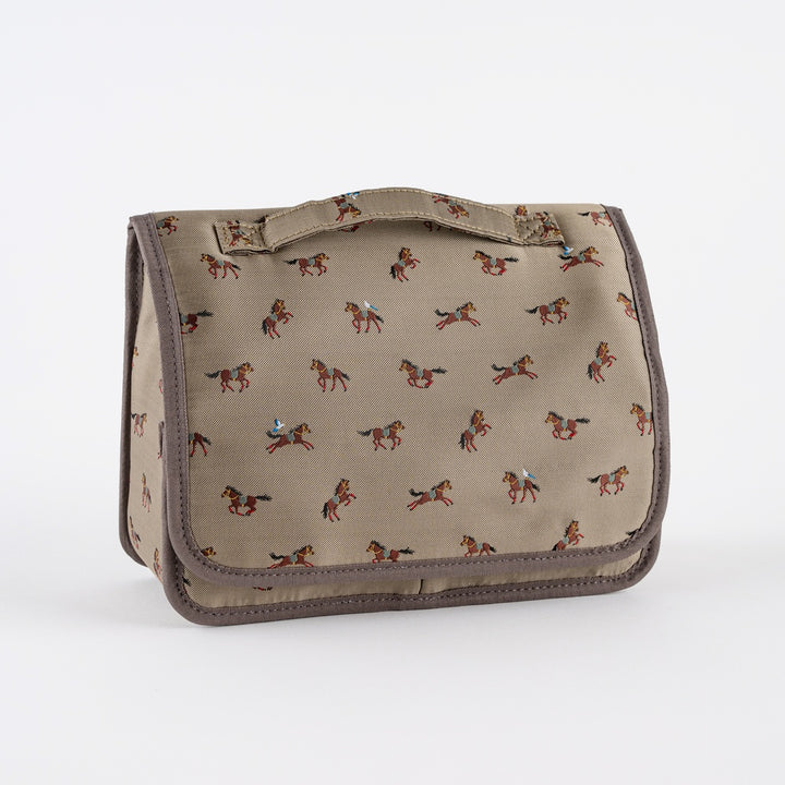 Hobonichi Stappo Pouch | Bow & Tie: Galloping Horses