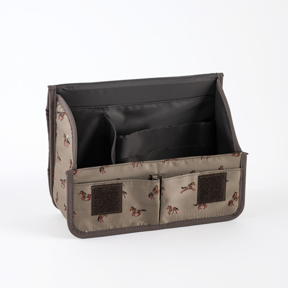 Hobonichi Stappo Pouch | Bow & Tie: Galloping Horses