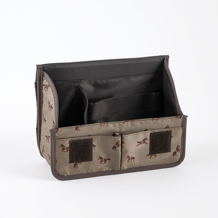 Hobonichi Stappo Pouch | Bow & Tie: Galloping Horses