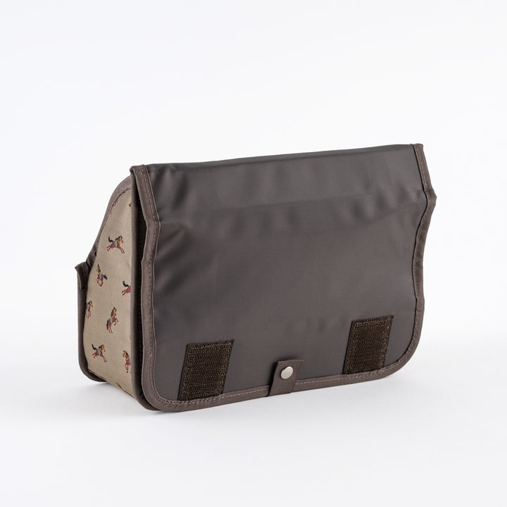 Hobonichi Stappo Pouch | Bow & Tie: Galloping Horses