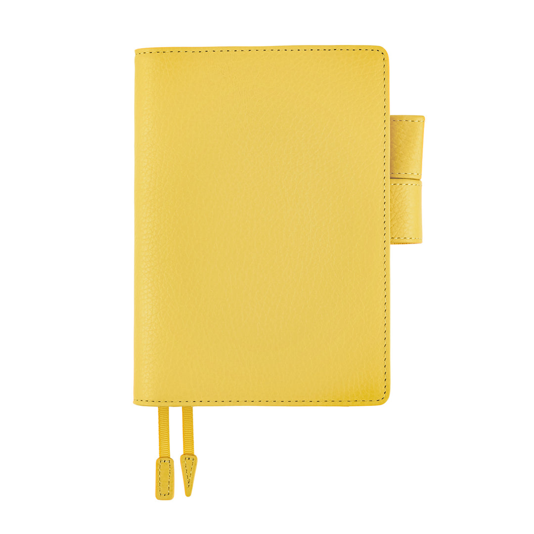 Hobonichi Techo A6 Original Cover | Leather: Brilliant Yellow Hobonichi Techo A6 Original Cover | Leather: Brilliant Yellow
