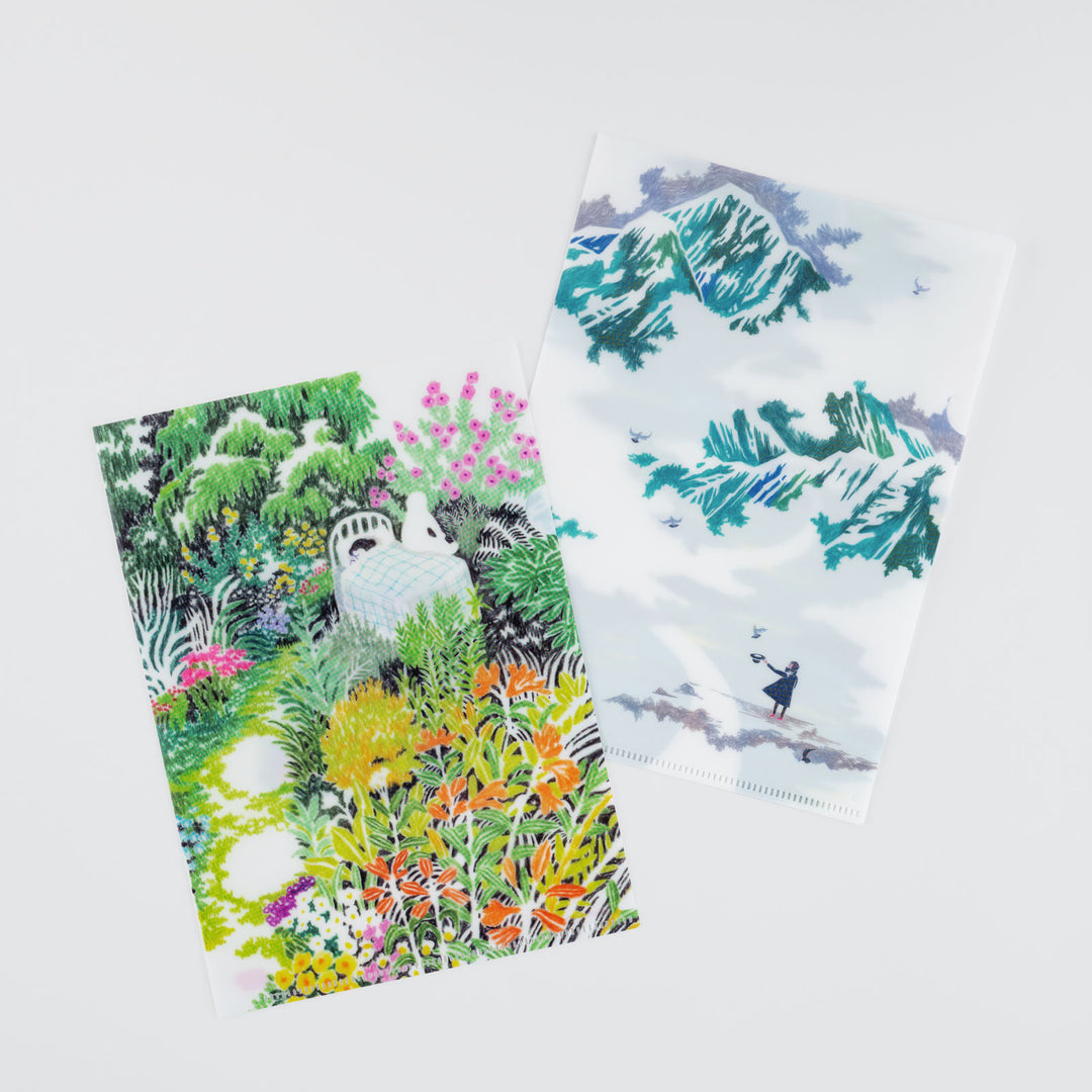 Hobonichi Clear Folder Set of 2 for A5 Size | iyo okumi Hobonichi Clear Folder Set of 2 for A5 Size | iyo okumi