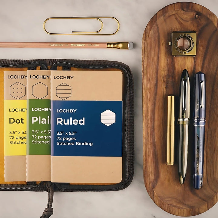 Tomoe River Pocket-Size Stitched-Bind Notebook | Lined