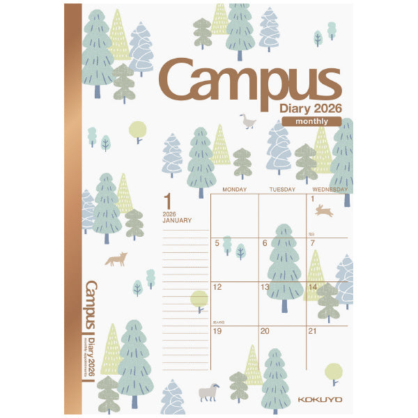 2026 Campus Monthly Planner | A5 | Special Edition