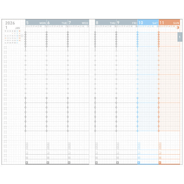 2026 Jibun-Techo Green Planner
