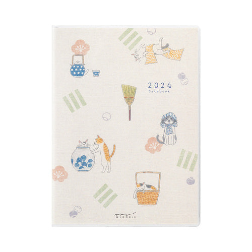 2024 Cat Pocket Planner | A6 *